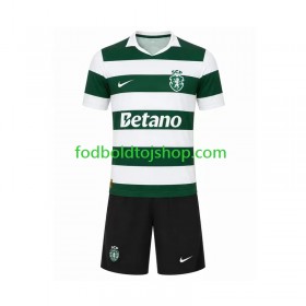 Sporting CP Børn Hjemme Fodboldsæt 2026-27 S/S (+ Korte bukser)